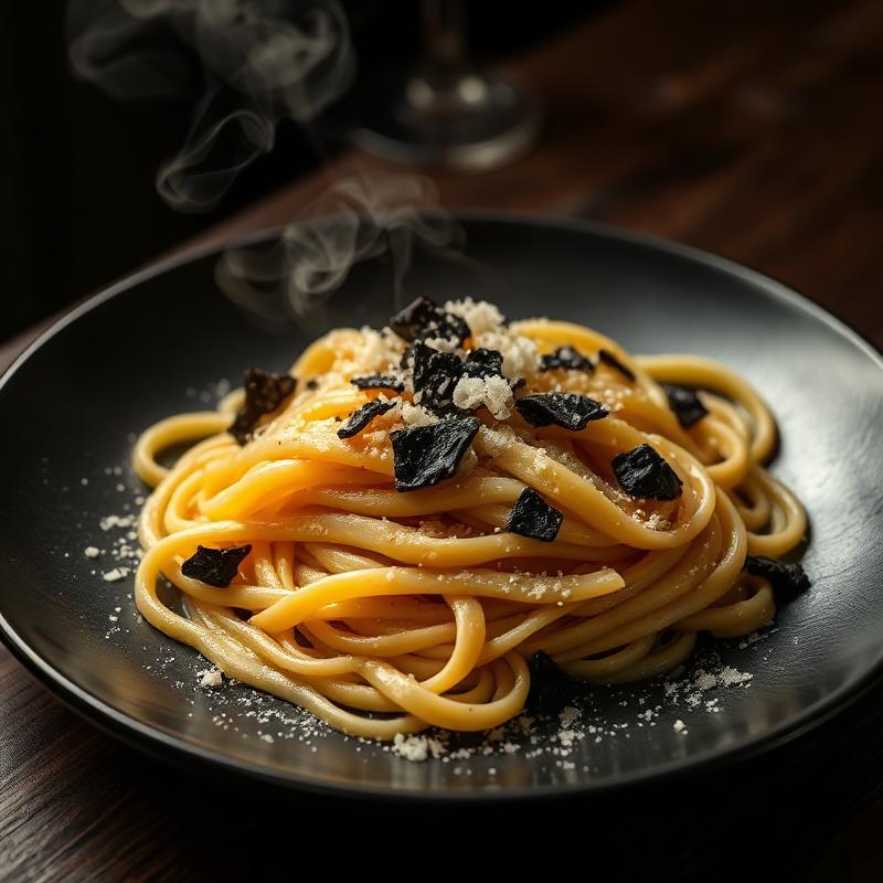 Pâtes crème truffe